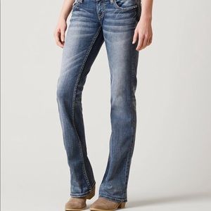LONG bootcut BKE DENIM JEANS STELLA Medium wash